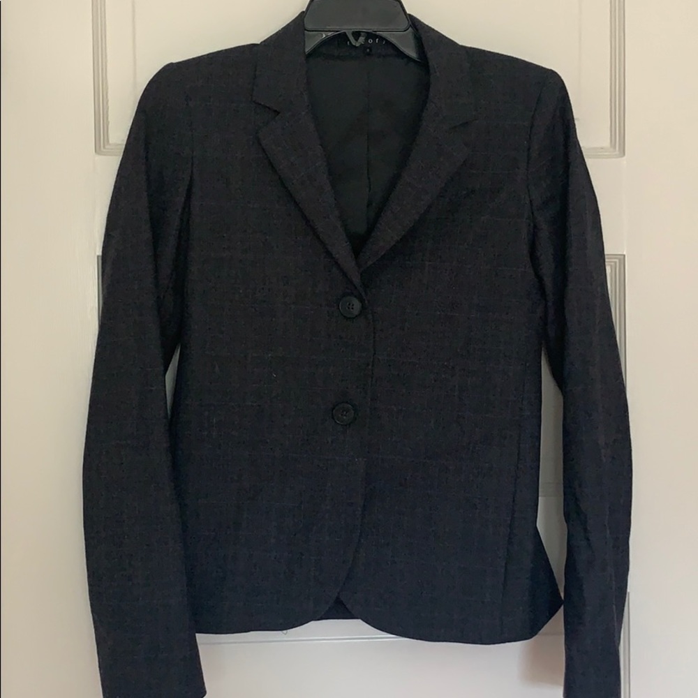 Theory grey blazer